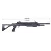 BO Manufacture FABARM STF/12 Long Barrel Airsoft Shotgun w/Fixed Stock - Black view 2