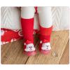 Breathable Shoe Christmas Kids 3D Socks Baby Cartoon Shoes Toddler Boys Slipper Prewalker Kids Shoes Size 4 Red view 2