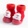Breathable Shoe Christmas Kids 3D Socks Baby Cartoon Shoes Toddler Boys Slipper Prewalker Kids Shoes Size 4 Red view 4