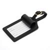 Luggage Tag PU Leather for Suitcase Baggage Handbag Travel Bag Label Suitcase Tag w. Name Card & Privacy Cover (Y) view 2
