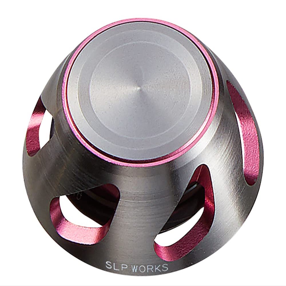 Daiwa SLP Works 22 SLPW Spinning Handlebar Cap, S2, Silver, Pink