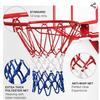 saw power M380 Professional Basketball Net, Heavy Duty, Indoor, Outdoor, Tournament, Basketball Hoop, Leagues, School Games - Includes one Ball Carry net and 3 Air Pins view 4