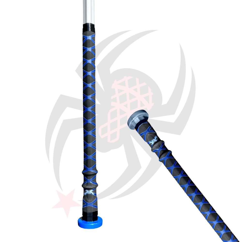 Spyder Grypz Pro Lacrosse & Hockey Grip Stocking Stuffer - Faster Shot Speed No Adhesive Durable (Villain Twist)