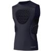 Cabasse Youth Padded Protective Shirt, Chest Rib Protector Heart Guard Sternum Shirt for Football Paintball Baseball (Black, X-Large) view 1