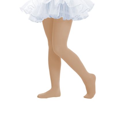 Ultra Soft Girls Tights Elastic Ballet Tights for Girls Breathable Dance Tights Opaque Footed Tights for Toddler Girls Stockings Thick Kids Tights Warm Toddler Stockings for Girls 9-11 Years Nude