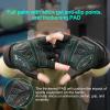 Workout Gloves for Men & Women - Gym Weight Lifting Padded Gloves with Wrist Wrap Support, Full Palm Protection & Silicone Grip, Cross Training view 3