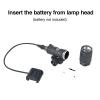NOBUHIRO M300A 500 Lumens Flashlight, with Modular Modbutton Remote Pressure Switch for Picatinny with Conversion Mount kit view 3