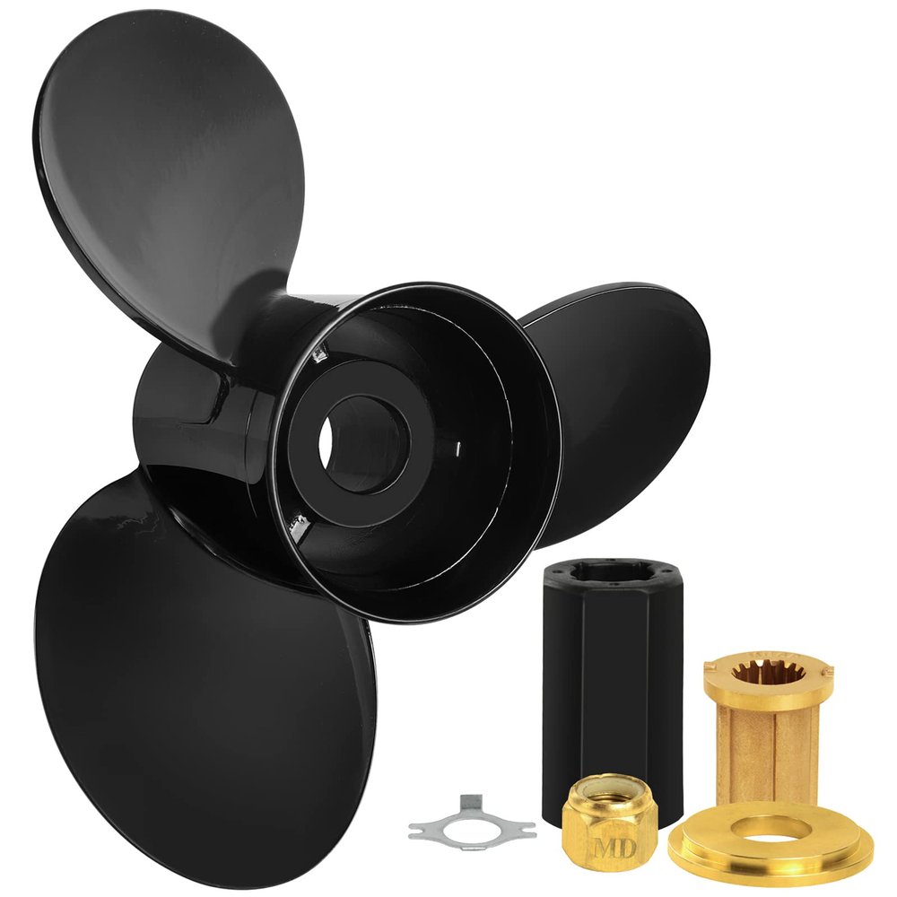14-1/2Dia X 19Pitch Boat Outboard Propeller for Mercruiser Alpha One Prop/Mercury Engine 135 150 175 200 220 225 250 300HP,3-Blade Aluminum 14.5dia x 19 Pitch Propeller,Replace OEM#48-832830A45