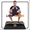 ZUKAM Balance Board Trainer, Wooden Balancing Board with Workout Guide to Exercise and Build Core Stability, Wobble Board for Skateboard, Hockey, Snowboard & Surf Training (Black) view 3