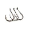 moisture Portable Circle Fish Hooks Set High Carbon Steel Fish Hook Forged Straw Hook Bait Squid Bulk Blue Fish Fish Hook Fishing Hook Set (Color : 3#) view 1
