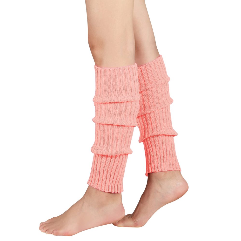 American Trends Leg Warmers for Women 80 styles Clothing Party Outfits 80s Accessories Workout Clothes for Socks Women 1 Light Pink