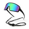 FEISEDY Sports Cycling Sunglasses 4 Lenses Baseball Fishing Ski Running Trekking Golf UV400 Mirrored Sun Glasses B2962 view 1