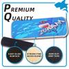 ZUKAM Balance Board Trainer, Wooden Balancing Board with Workout Guide to Exercise and Build Core Stability, Wobble Board for Skateboard, Hockey, Snowboard & Surf Training(Shark) view 2