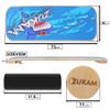 ZUKAM Balance Board Trainer, Wooden Balancing Board with Workout Guide to Exercise and Build Core Stability, Wobble Board for Skateboard, Hockey, Snowboard & Surf Training(Shark) view 4