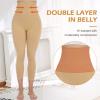 JOYSHAPER Shapewear Leggings for Women High Waisted Tummy Control Thigh Slimmer Body Shaper Footless Tights Compression Pants Beige view 4