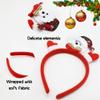 12 PCS Christmas Headbands Christmas Reindeer Costume Head Boppers, Cute Christmas Hair Accessories ELF Hats for Women Men view 2