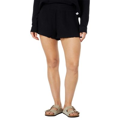 Roxy Twilight Mood Cozy Thermal Shorts Anthracite XS (US 0-1)