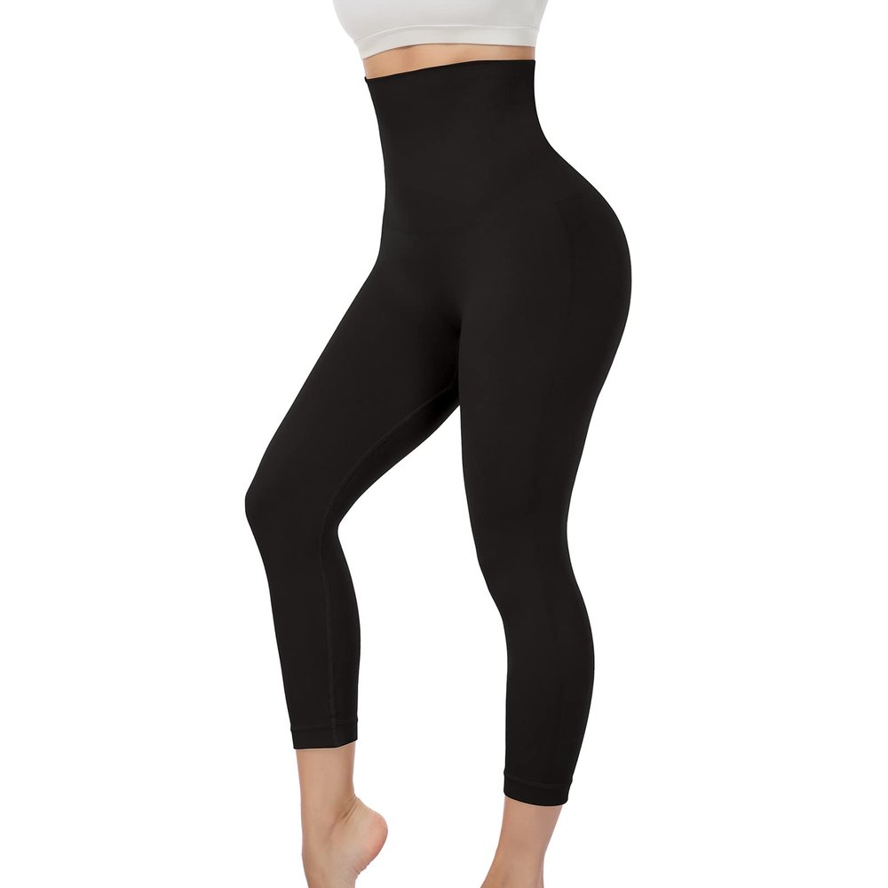 JOYSHAPER Shapewear Leggings for Women High Waisted Tummy Control Body Shaper Compression Tights Scrunch Butt Lift Yoga Pant Black