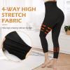 JOYSHAPER Shapewear Leggings for Women High Waisted Tummy Control Body Shaper Compression Tights Scrunch Butt Lift Yoga Pant Black view 4