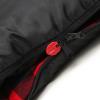 Londtren Large 0 Degree Sleeping Bags for Adults Cold Weather Sleeping Bag Camping Winter Below Zero 20 15 Red Flannel Big and Tall view 4