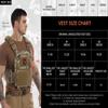 Tuxapo Tactical Molle Vest for Men Laser Cutting Modular Lightweight Quick Release Adjustable Vests view 2