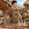 Tuxapo Tactical Molle Vest for Men Laser Cutting Modular Lightweight Quick Release Adjustable Vests view 3