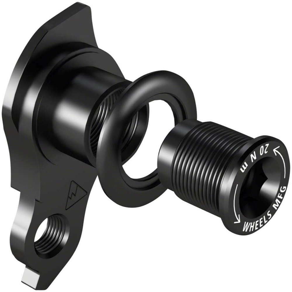 Wheels Manufacturing Derailleur Hanger - 487, for Trek ABP MTB Frames Designed to Accept SRAM UDH - Aluminum, Black