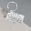 TGCNQ Son Keychain, Proud of You Son Gifts from Mom, Sons Christmas Gifts view 4