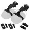 HEARFALCOM Tactical Helmet ARC Rail Adapter Accessories Compatible with Walker's Earmuffs (Walkers Razor,Walkers Razor Digital) (BK) view 1