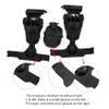HEARFALCOM Tactical Helmet ARC Rail Adapter Accessories Compatible with Walker's Earmuffs (Walkers Razor,Walkers Razor Digital) (BK) view 4