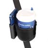 Boat Black Cup Holder with Phone Holder,Clamp-on Mount Marine Universal Drinks Holders Rotation Drink Holder for Marine Boat,Yacht,Kayak,Boat Rail, Boat Handle Bar,Bikes,etc,with Alligator Clamp view 2