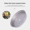 Boundless Voyage Titanium Steamer Stockpot with Fry Pan Set Ultralight Outdoor Cooking Pot Camping Pots and Pans Set Family Big Capacity Soup Pot Ti2101C view 4