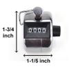 TOPTIE 4/12 PCS Metal Hand Tally Counters, 4-Digit Mechanical Clicker view 3