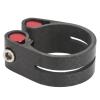 EVTSCAN Bike Seat Post Clamp Carbon Fiber Lightweight Seat Tube Clip Bike Quick Release Clamp Suitable for 30.8/31.6mm Seat Tube view 1