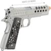 1911 Hex Cut Gen. 2 Gas Blowback Airsoft Pistol (Silver)-WE Tech view 4