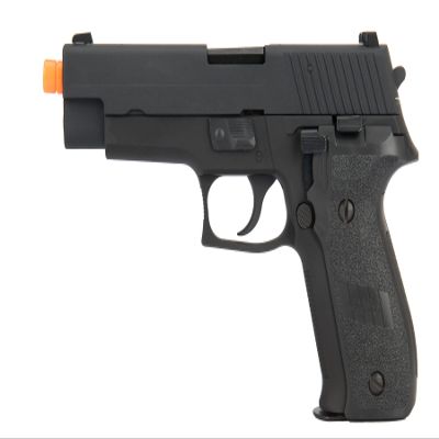 F226 E2 MK25 Gas Blowback Airsoft Pistol (Color: Black)-WE-Tech-(Metal)
