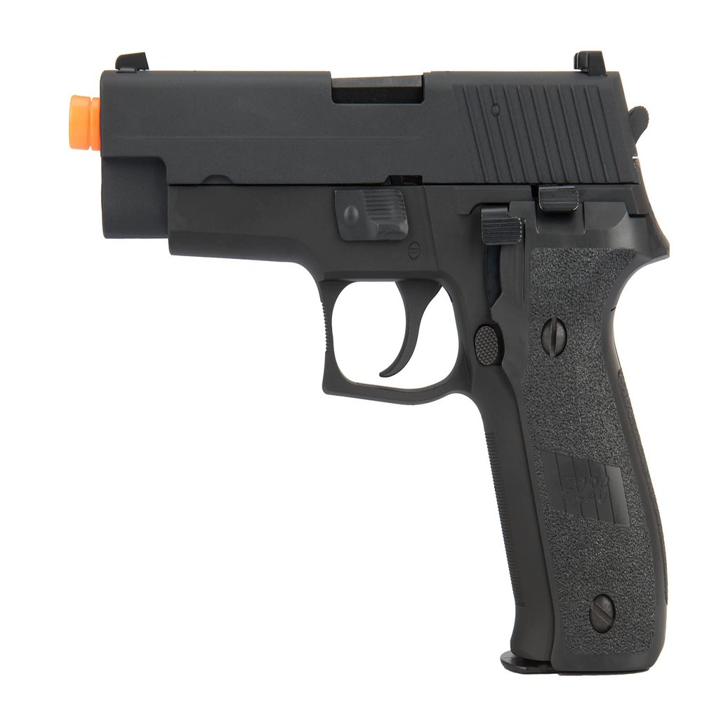 F226 E2 MK25 Gas Blowback Airsoft Pistol (Color: Black)-WE-Tech-(Metal)