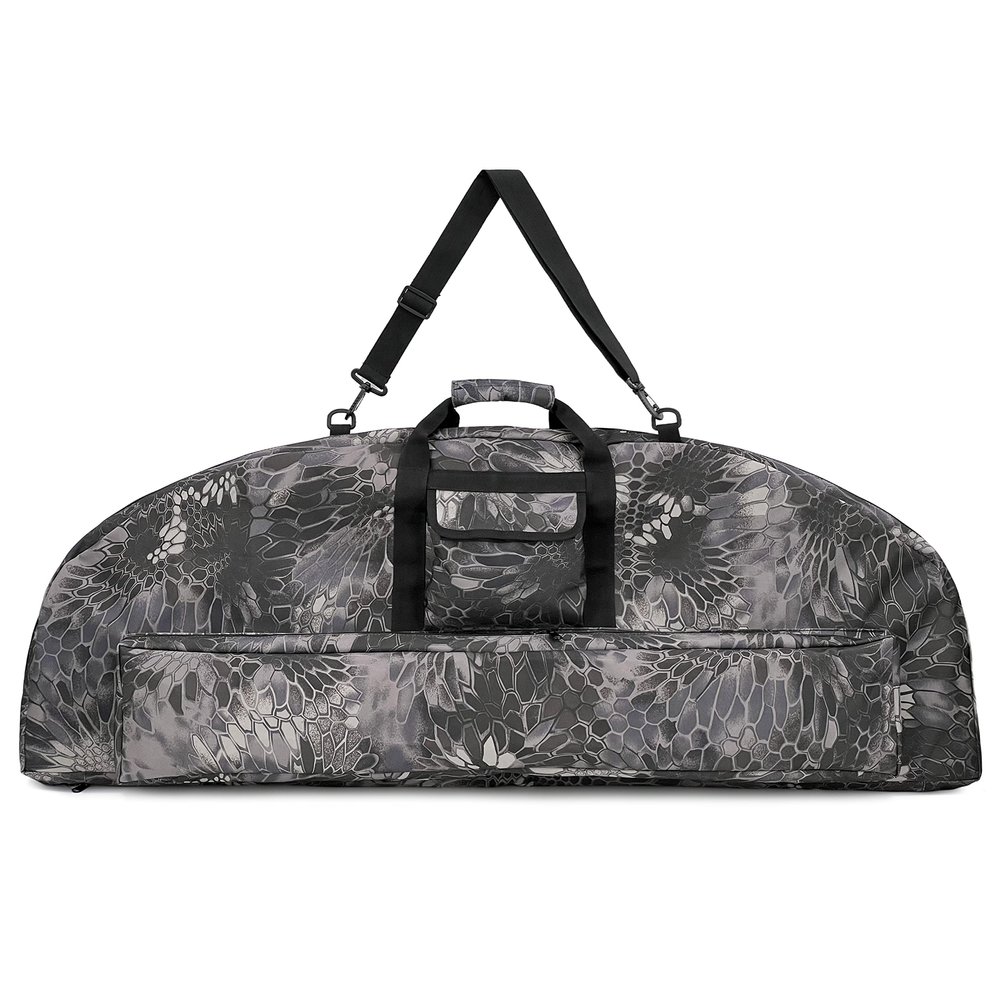 TaktZeit Compound Bow Case Soft Bow Case for Hunting 36"/44" Length Bow Bag with Adjustable Shoulder Strap and Backpack Strap (Boa Camo, Large)