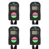 TopTie 4 PCS Electronic Hand Tally Counter Clickers, Add & Subtraction Number Clicker Counter with Lanyard for Golf Fish Lap view 1