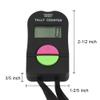 TopTie 4 PCS Electronic Hand Tally Counter Clickers, Add & Subtraction Number Clicker Counter with Lanyard for Golf Fish Lap view 3
