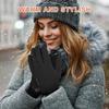 ihuan Winter Waterproof Gloves Cold Weather - Snow Ski Windproof for Men Women, Warm Touchscreen Thermal for Running Cycling view 3