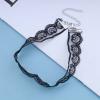 Andelaisi Boho Lace Choker Necklace - Black - Women, Gothic/Punk Style - 16 Inch Chain - Adult view 3