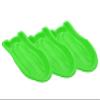 Superio Pack of 3 Toboggan Snow Sled for Kids and Adults, 37" Plastic Sled with Pull Ropes and Handles (Green) view 1
