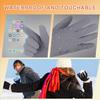 ihuan Winter Waterproof Gloves Cold Weather - Snow Ski Windproof for Men Women, Warm Touchscreen Thermal for Running Cycling view 3