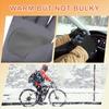 ihuan Winter Waterproof Gloves Cold Weather - Snow Ski Windproof for Men Women, Warm Touchscreen Thermal for Running Cycling view 4