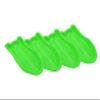 Superio Toboggan Snow Sled- 37 Plastic Slider for Kids and Adults- Heavy Duty Sled for 1 Rider with Pull Ropes for Downhill Sledding, Winter Outdoor Sports (Green, 4 Pack) view 1