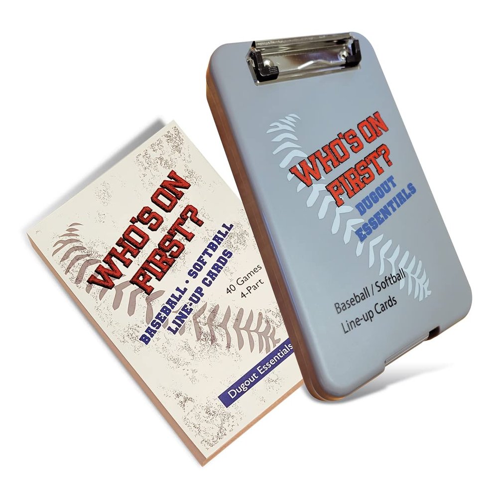 Dugout Essentials Line Up Card Case W/Line Up Cards