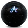 A Plus Collectibles Official Space Flight 1" Leather Game Basketball, Indoor/Outdoor Court, Full Size Kids & Adult Size 7, 29.5" (Black) view 2