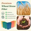 Homienly Reusable Plastic Cups - Wheat Straw Unbreakable Drinking Glasses & Water Glasses | Multi-Color Stackable Plastic Cups, Dishwasher Safe | Glassware & Cup Sets for Kitchen (20 oz 8-Pack) view 4