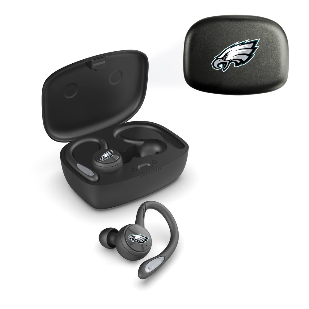 SOAR NFL Sport True Wireless Earbuds V.5, Philadelphia Eagles